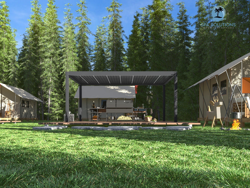Outdoor-Küche überdacht – Sky Pergola macht’s möglich!