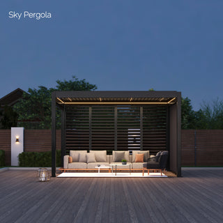 Pergola freistehend – flexible Überdachung für offene Räume