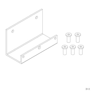 SkyMax Ultra - Verbinder 2 für Ventilatorträger mit Schrauben - 21-2 - 24-26