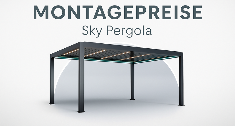 Montagepreise Pergola