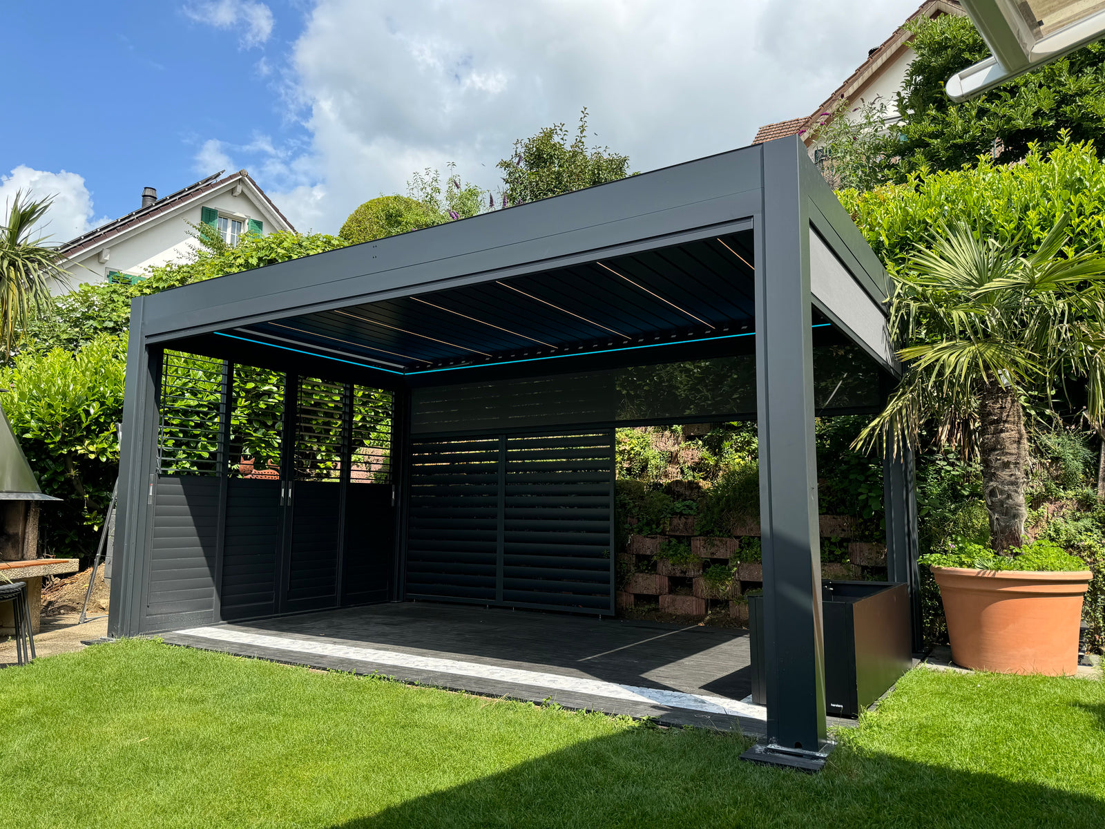 Sky Pergola · Privatgarten