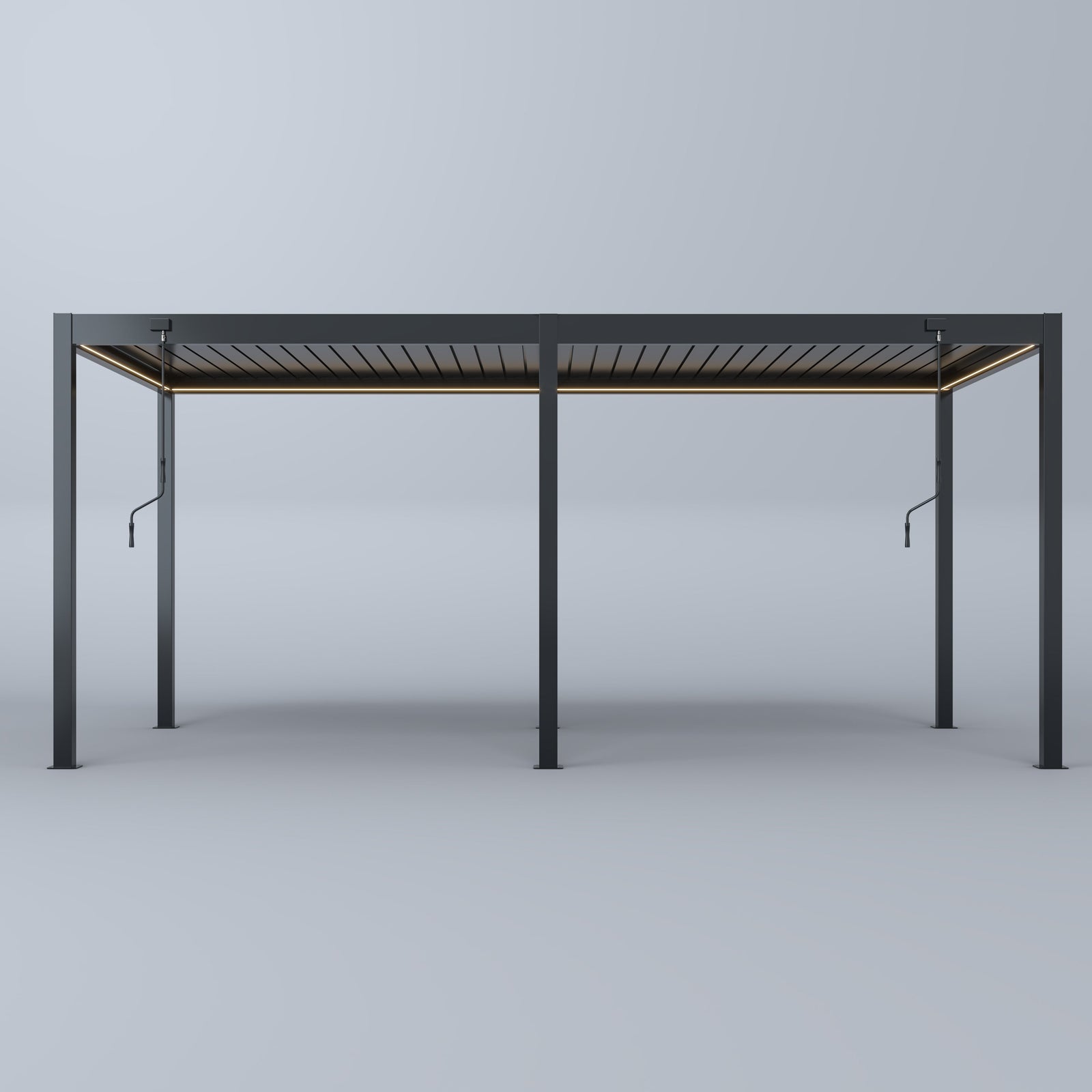 Ausstellungsmodell: SkyLite ECO Aluminium Pergola LED 3m x 6m