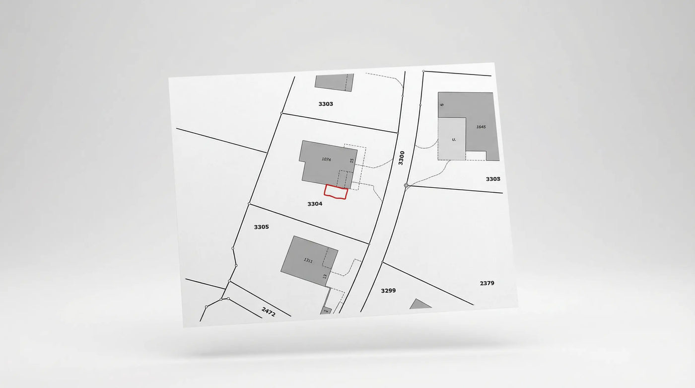 Schritt 3: Situationsplan (Katasterplan) ergänzen